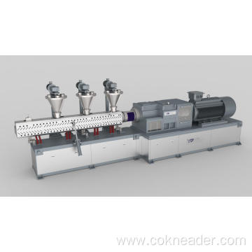 Foaming masterbatch compounding line